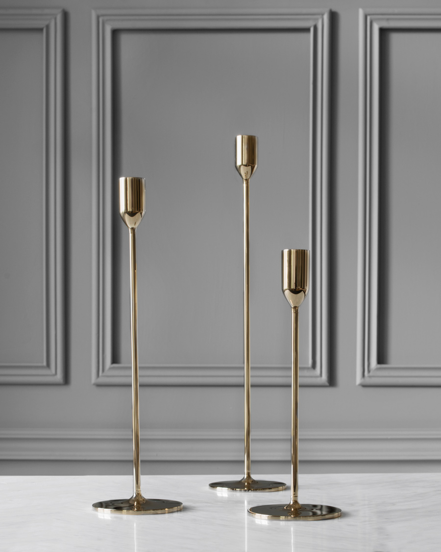 Skultuna Nightlight Candlestick Brass