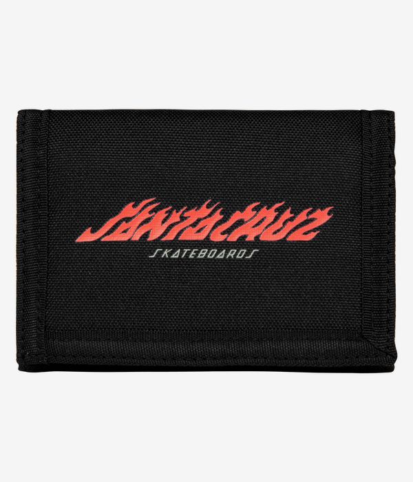 Santa Cruz Flame Strip Geldbeutel (black)