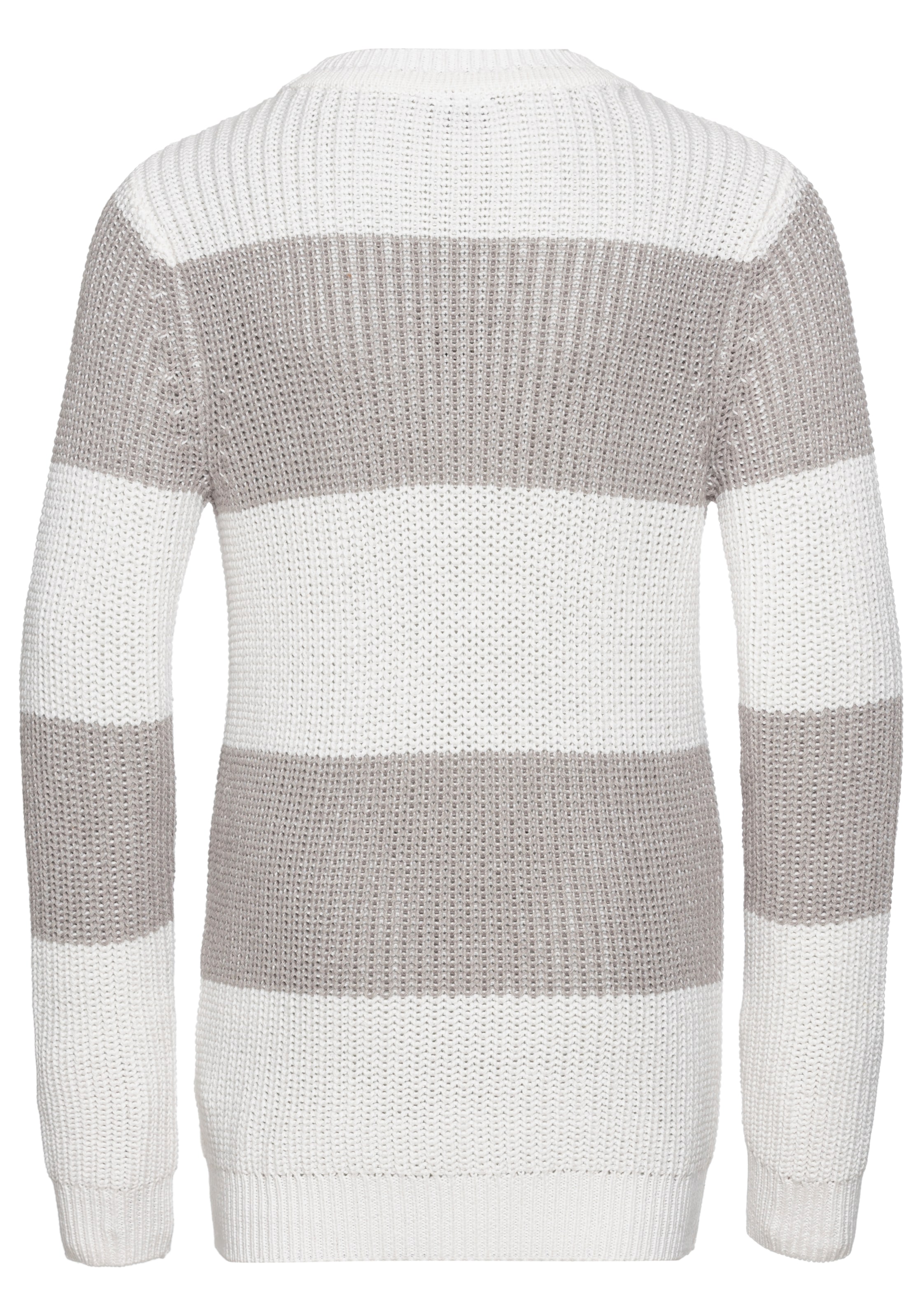 KIDSWORLD Strickpullover »Streifenpullover mit breitem Muster«, , modisches Streifendesign für Mädchen