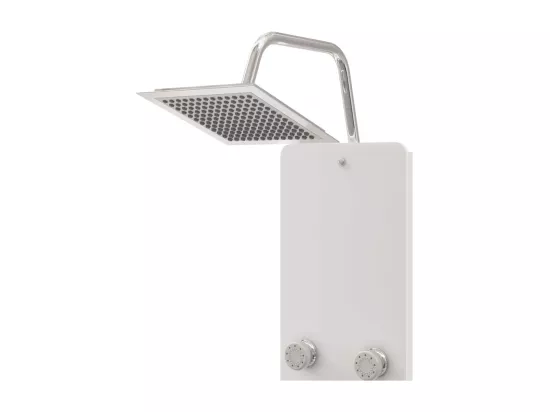 Panneau de douche pomme argenté 25 x 47.5 x 130 cm 02_0003436
