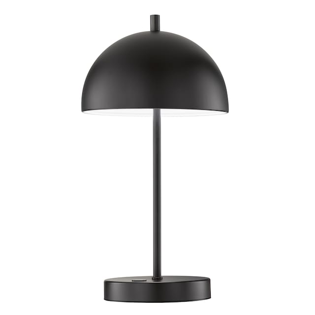 easy! by FHL Akku LED Tischlampe Kia schwarz 18cm 35cm dimmbar