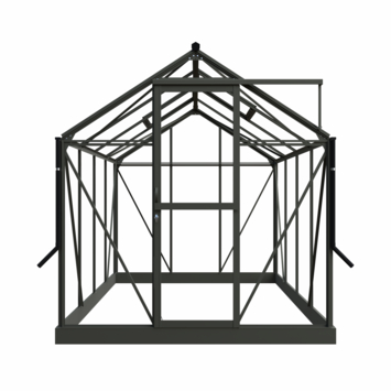 Royal Well Mary II kweekkas aluminium groengrijs 6,17 m²