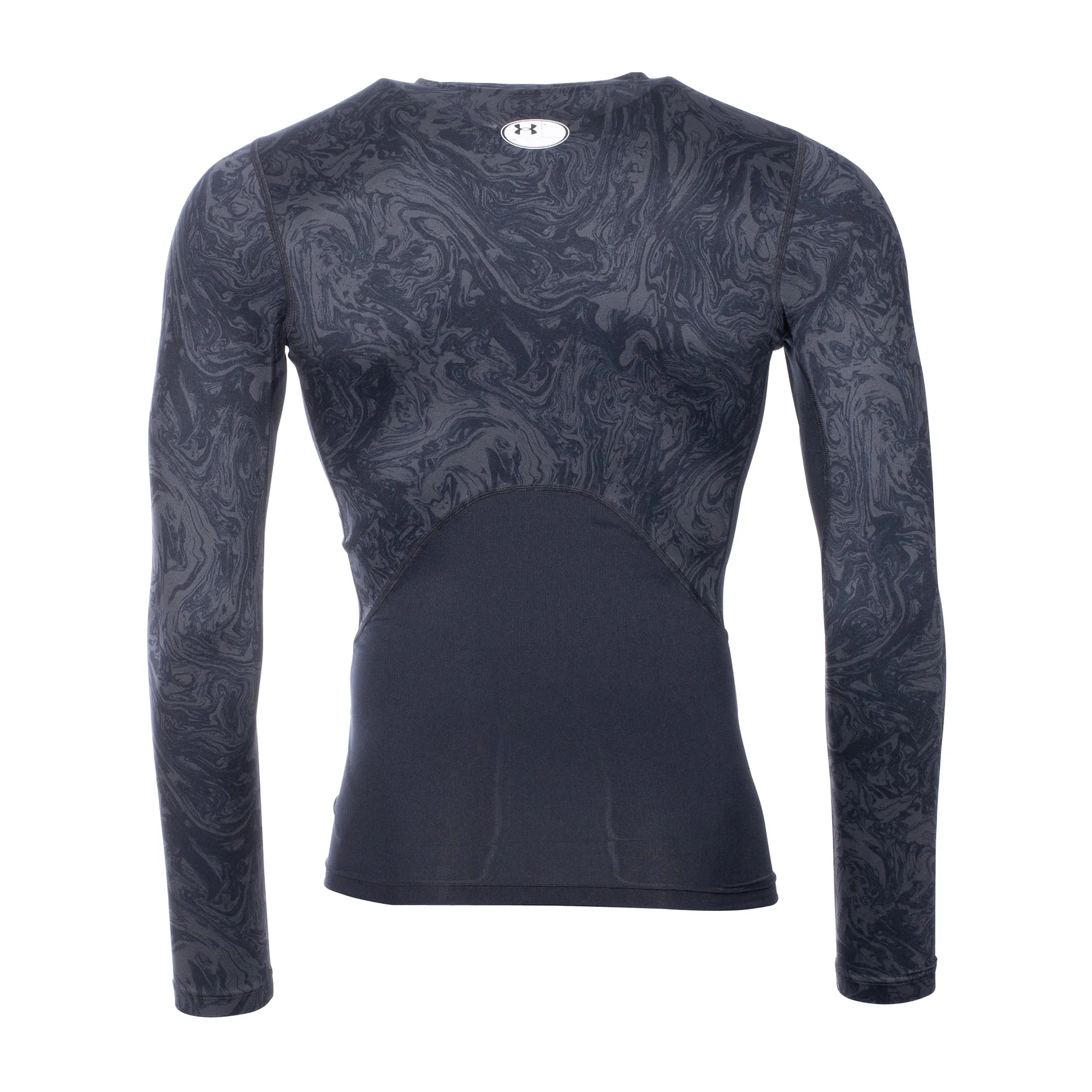 Under Armour -  Under Armour Longsleeve HG Comp Print schwarz