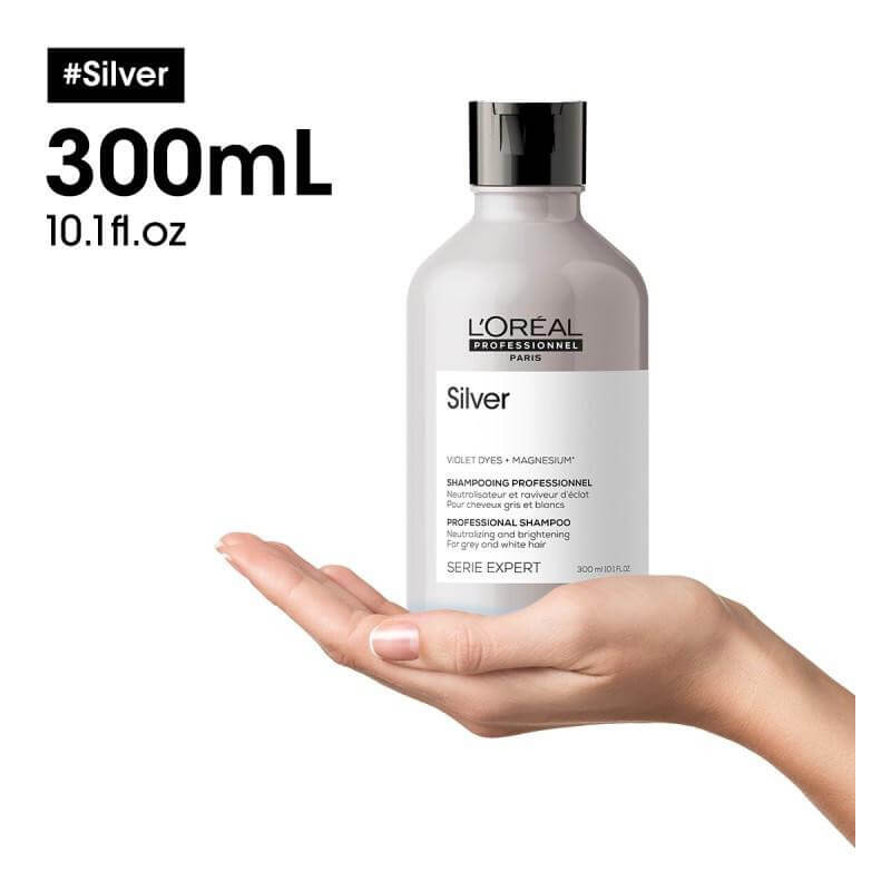Shampooing Silver L'Oréal Professionnel 300ML Rechargeable