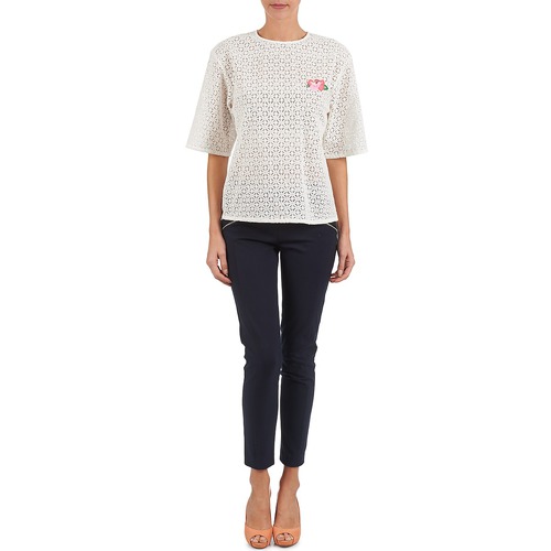 Manoush - FLOWER BADGE - Blanc