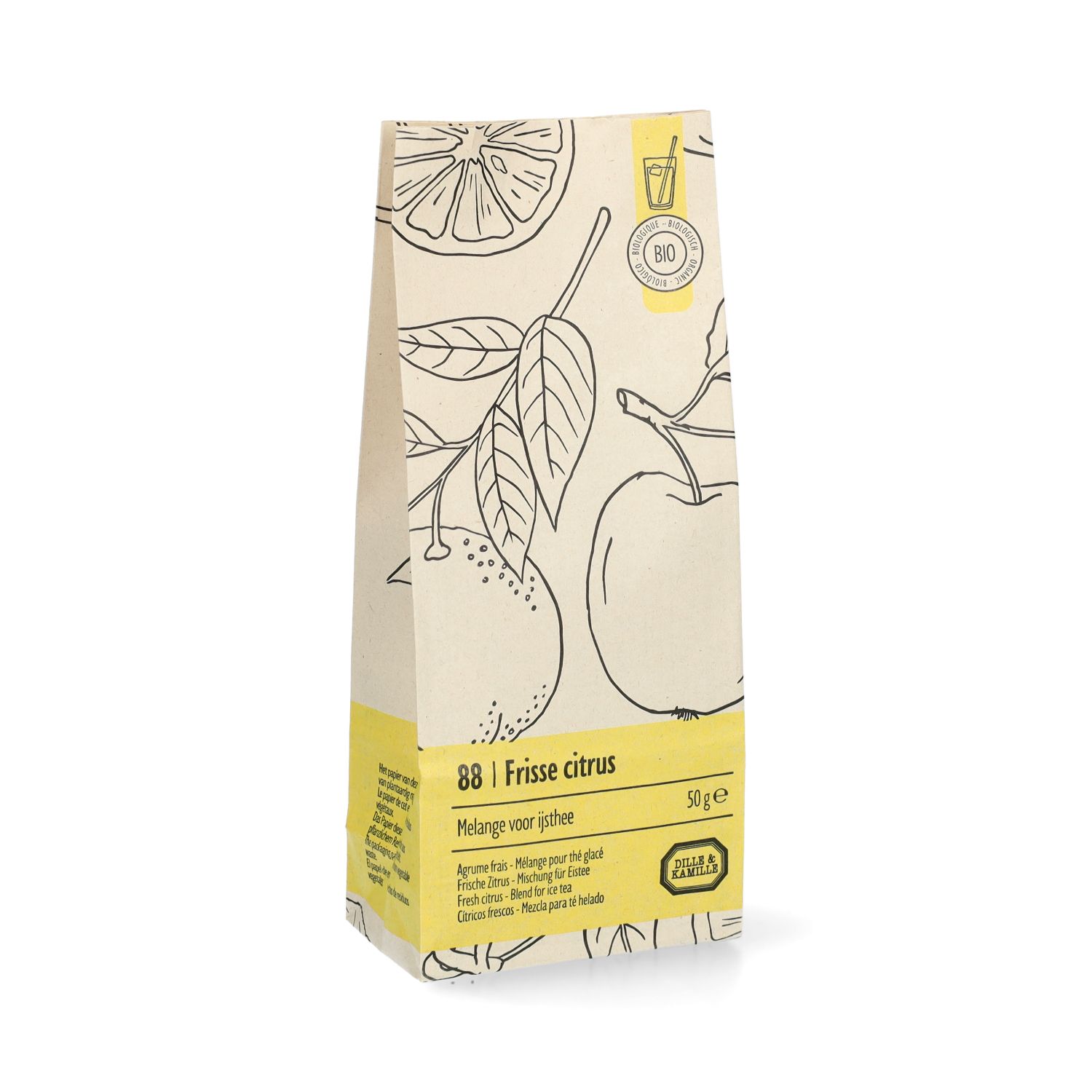 Frisse citrus, melange voor ijsthee, biologisch, 50 g