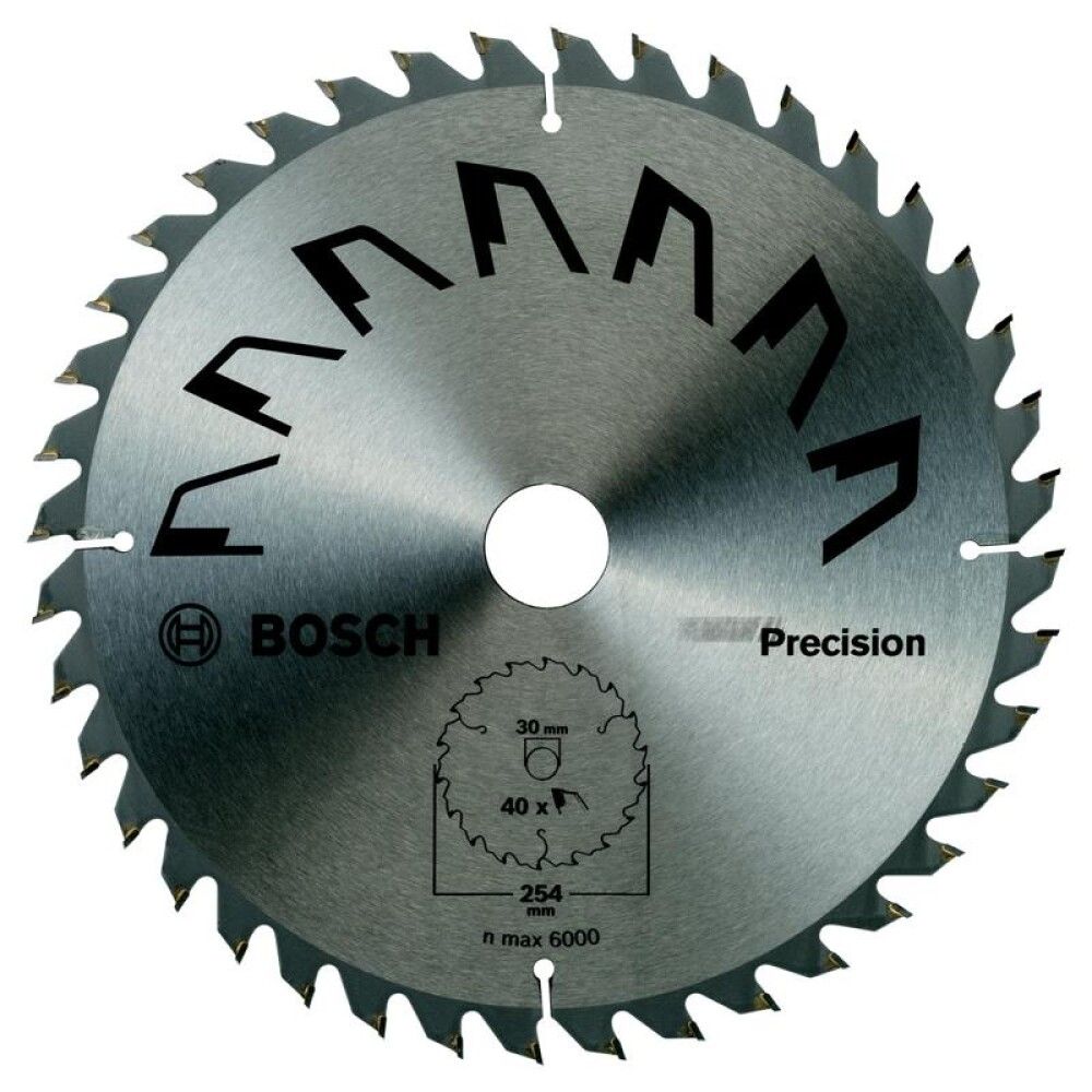 SIRKELSAGBLAD BOSCH254X30MM T40 PREC BOSCH