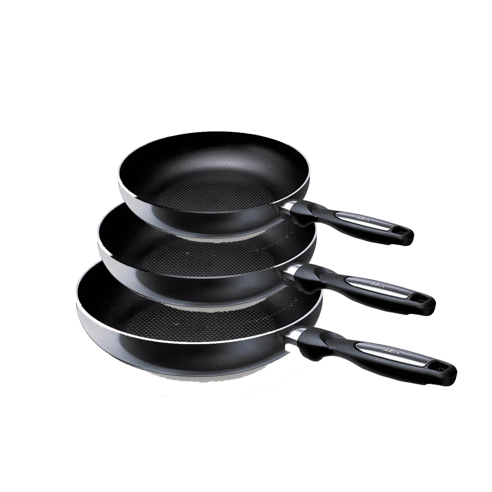 Ensemble de 3 poêles pro induction Beka