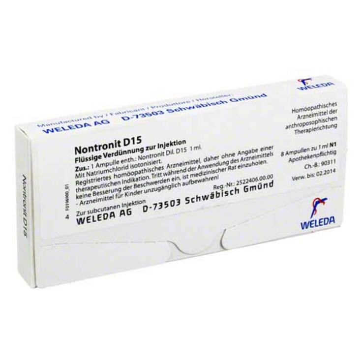 Nontronit D 15 Ampullen, 8X1 ml