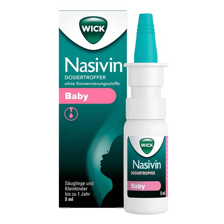 WICK Nasivin Dosiertropfer oK Baby 0,1 mg / ml Ntr, 5 ml