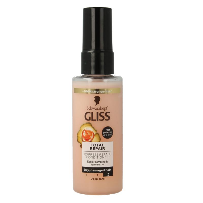 Gliss Kur Anti-klit spray total repair 1 9 mini (70 ml)