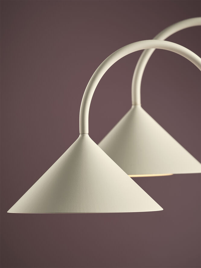 Frandsen Grasp Portable Table Lamp H47 Matt white