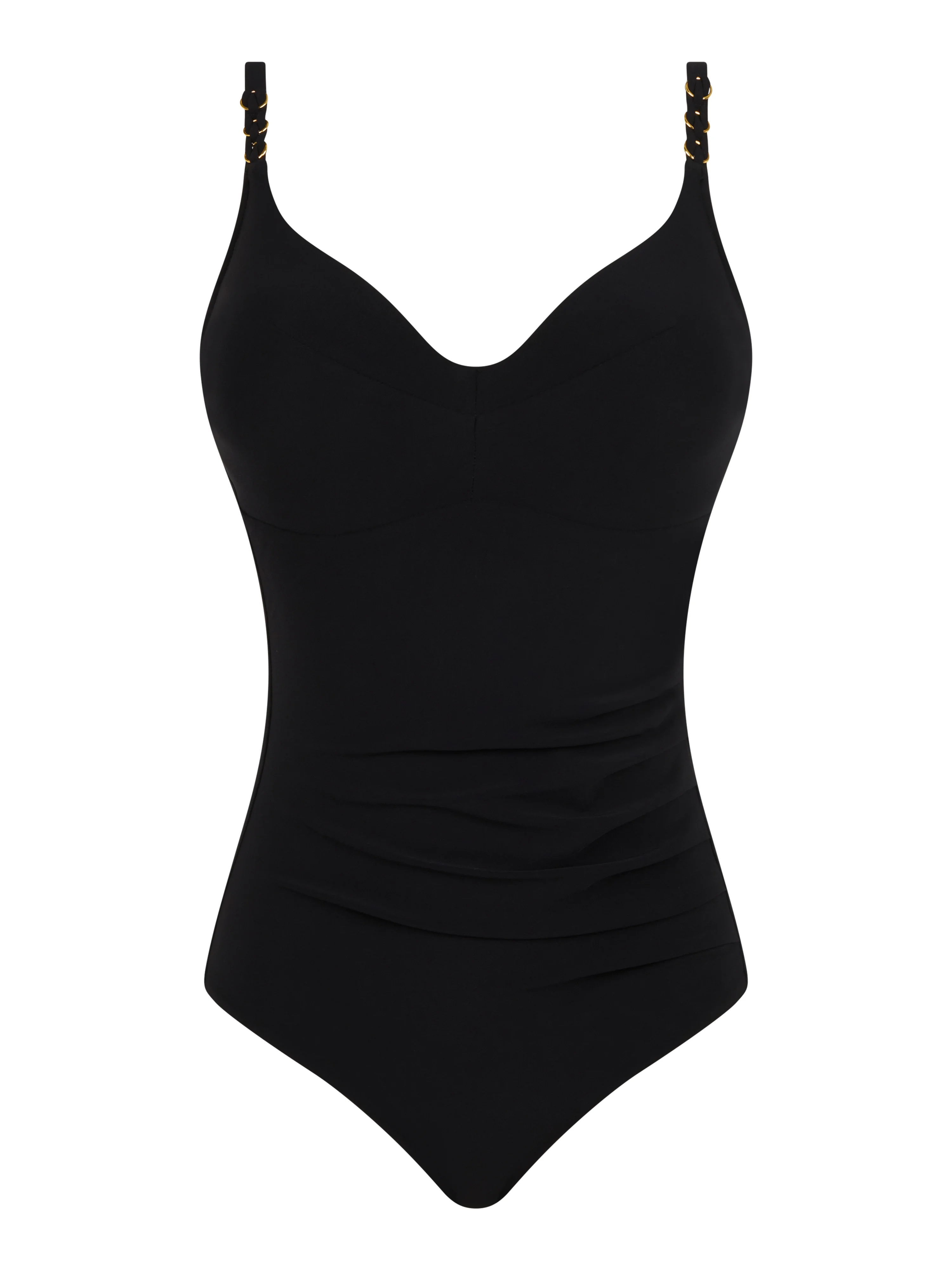 EMBLEM - Maillot de bain 1 pièce avec armatures emboîtant | Noir