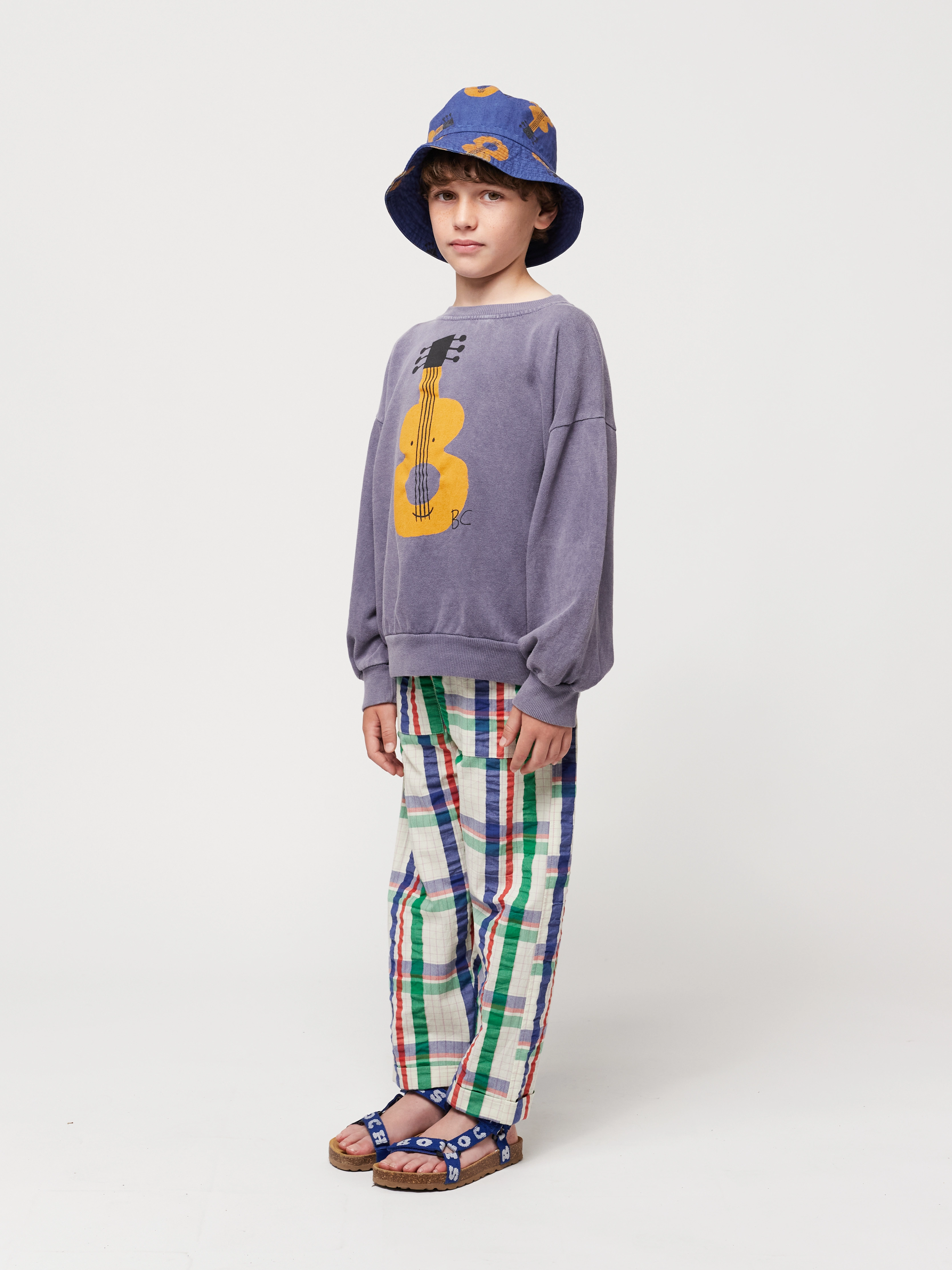 Sweatshirt ACOUSTIC GUITAR in prussian blue