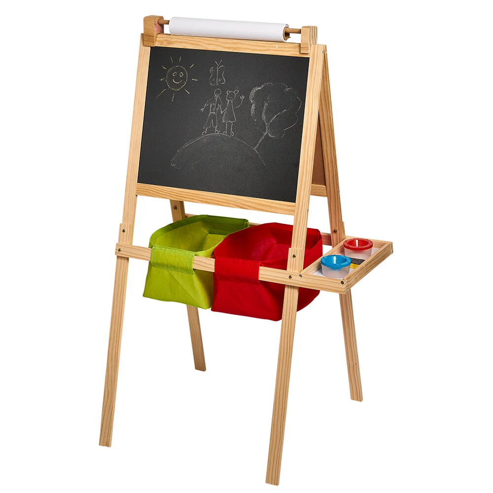 Tableau en bois 3 en 1 et ses 150 accessoires