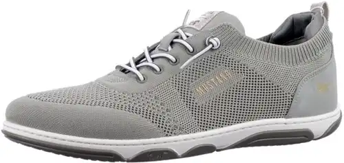 Mustang groen 1488-303 - maat 45 veterschoen groen - maat 45 Calandschoen