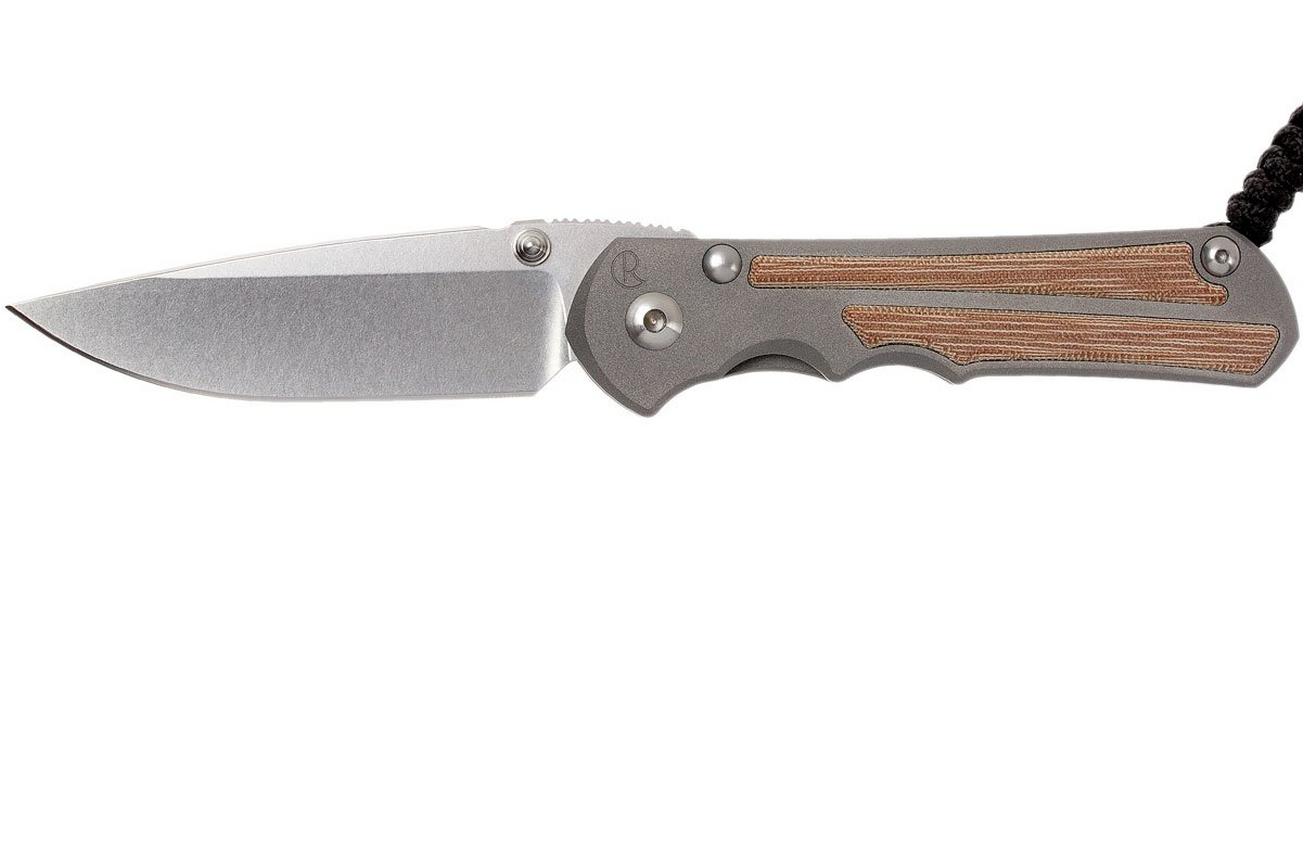 Chris Reeve Large Inkosi Natural Micarta LIN-1014 zakmes