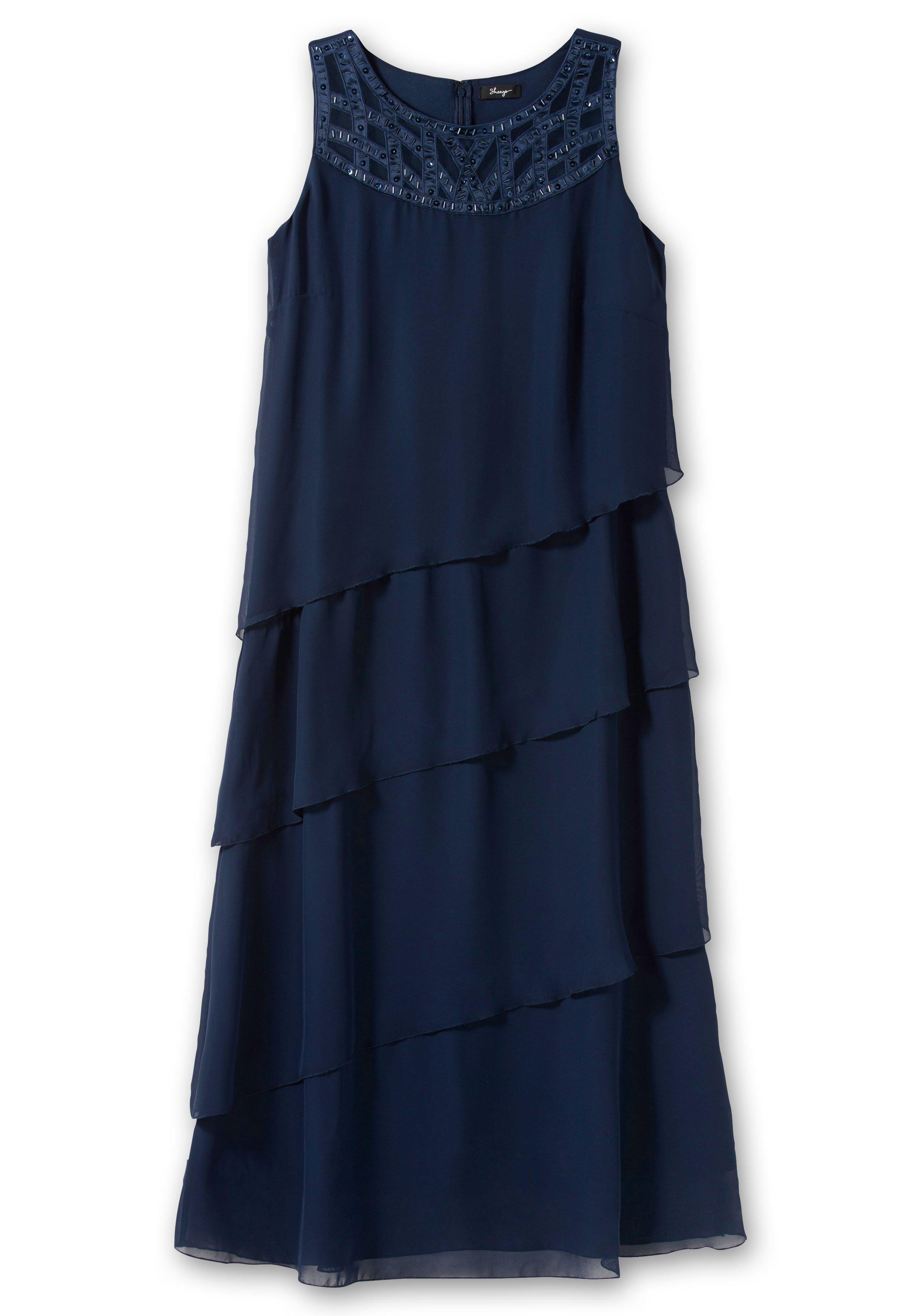 Abendkleid mit Pailletten