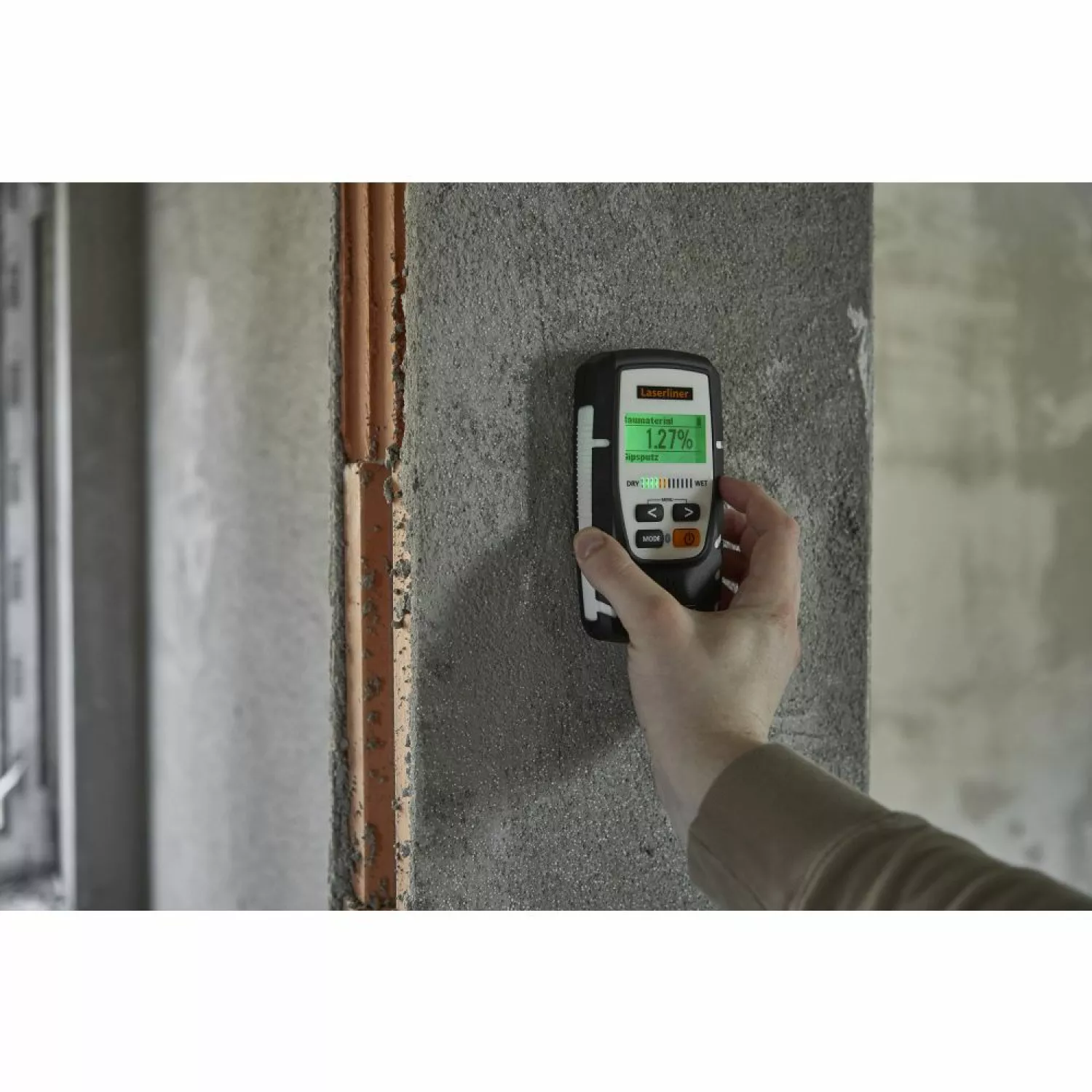 Laserliner MoistureMaster Compact Plus Vochtigheidsmeter met bluetooth