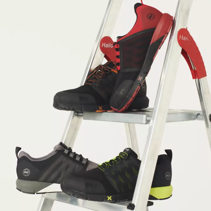 Chaussure de travail à embout en alliage Radius pour homme en noir et vert