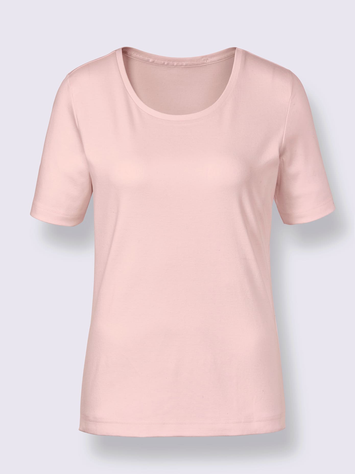 T-shirt coton brillance