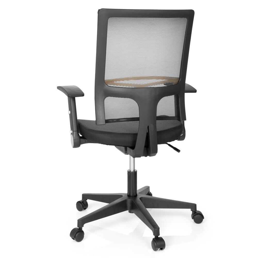 Home Office Bürostuhl OFFICE R8 Stoff/Netzstoff mit abklappbaren Armlehnen hjh OFFICE