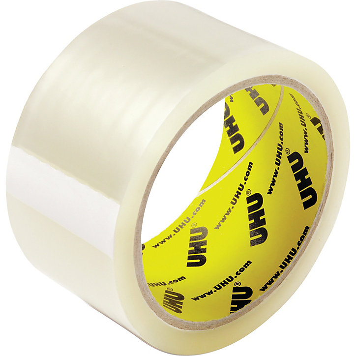 Ruban adhésif d'emballage Rollafix transparent 66 x 50 mm
