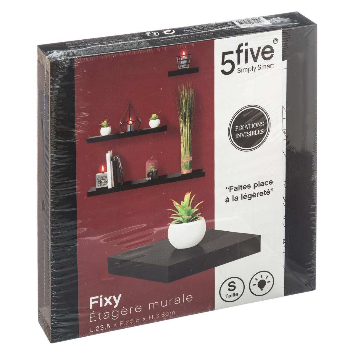 ETAGERE MURALE 23.5CM NOIR