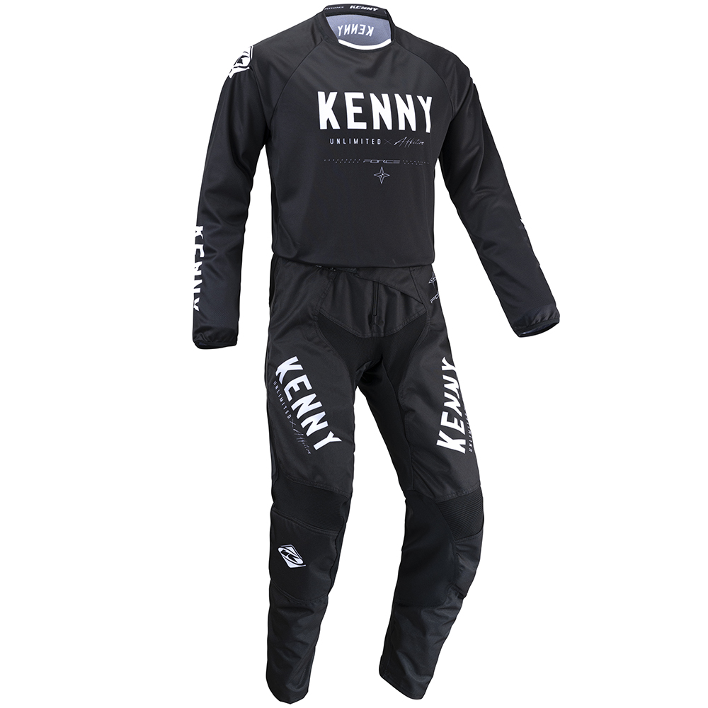 Kenny - Maillot Force - 2022 Noir / Blanc