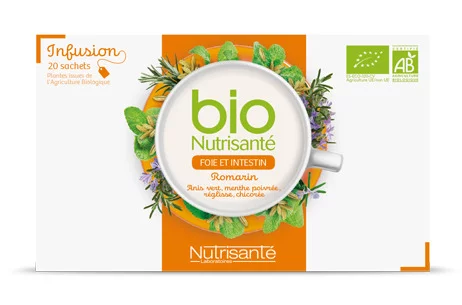 INFUSIONS BIO Foie et Intestin - 20 Sachets