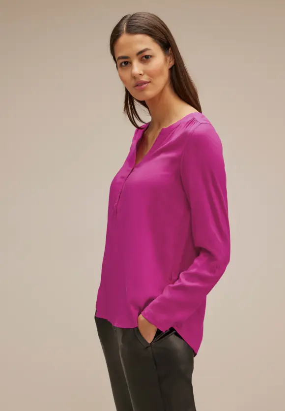 Bluse im Tunikastyle - bright cozy pink