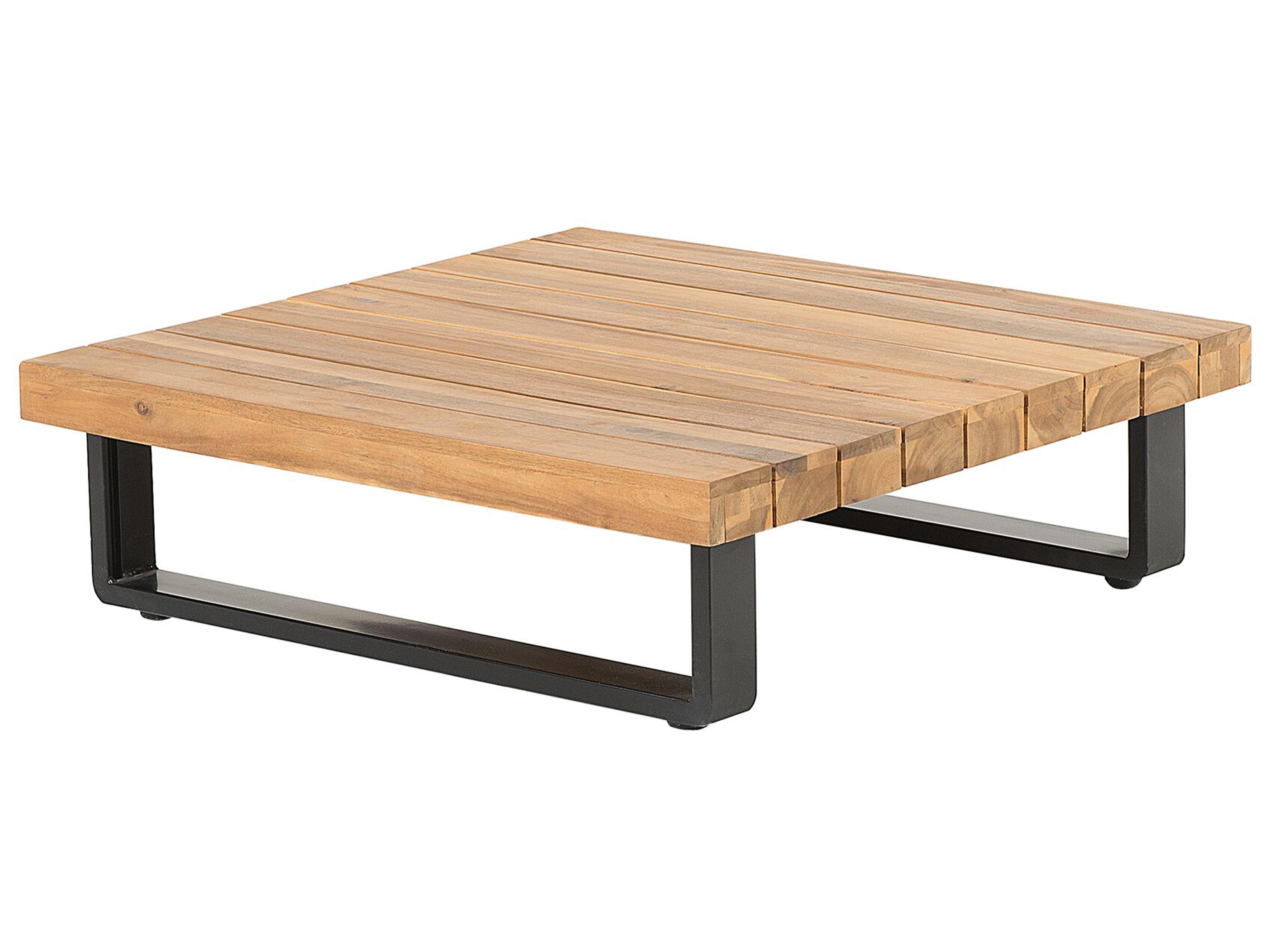 Tuin hoekloungeset met tafel 5-zits MYKONOS rechtszijdig Gecertificeerd acaciahout Donkergrijs