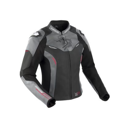 Blouson Bering LADY SNAP - Noir / Gris