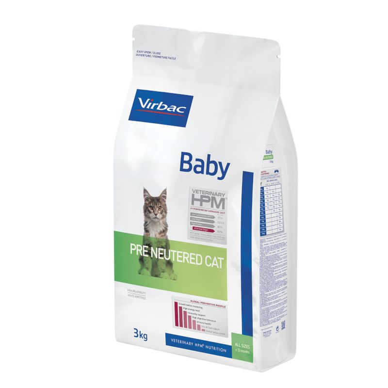 Virbac Veterinary HPM Cat Baby Pre-Neutered pour chaton