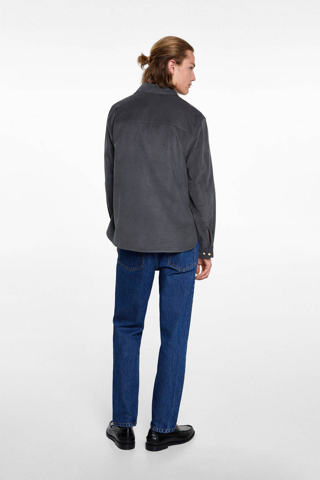 MANGO TEEN overhemd antraciet