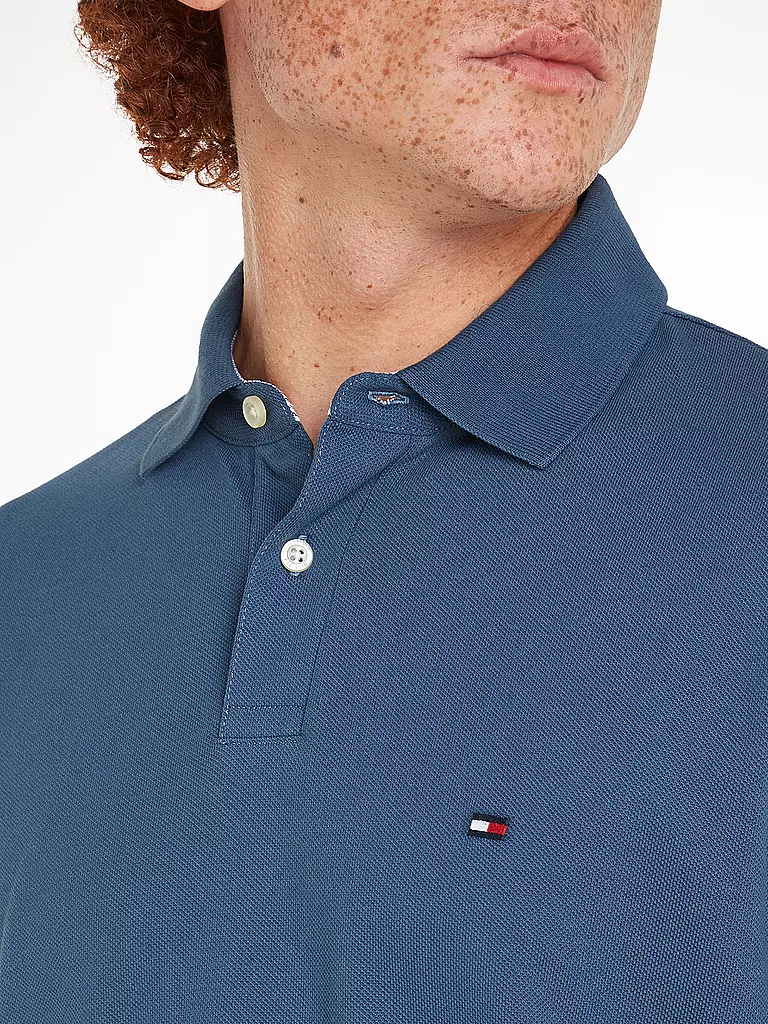 TOMMY HILFIGER Poloshirt Regular Fit 1985 hellblau