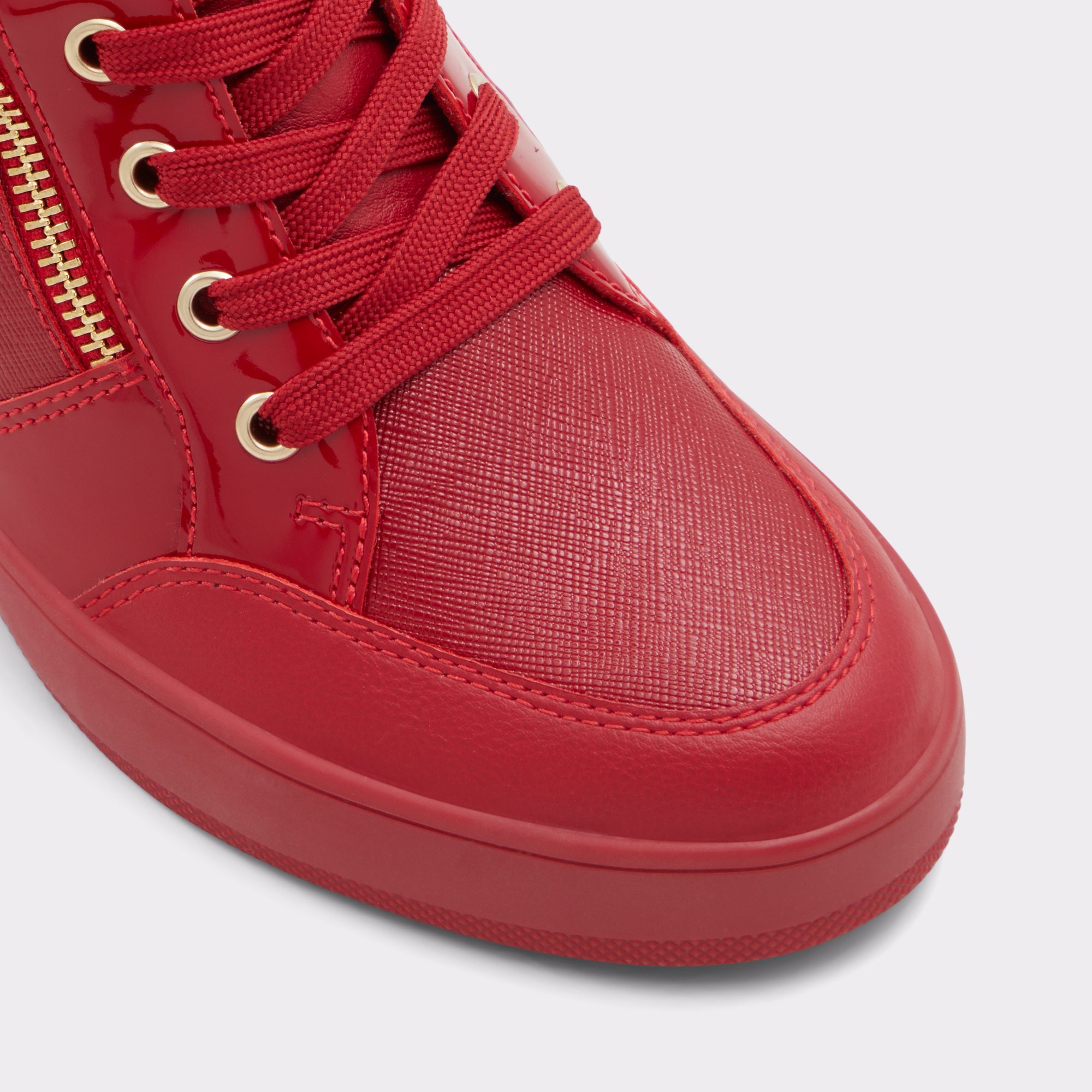 Ereliclya Bright Red Women High top sneakers