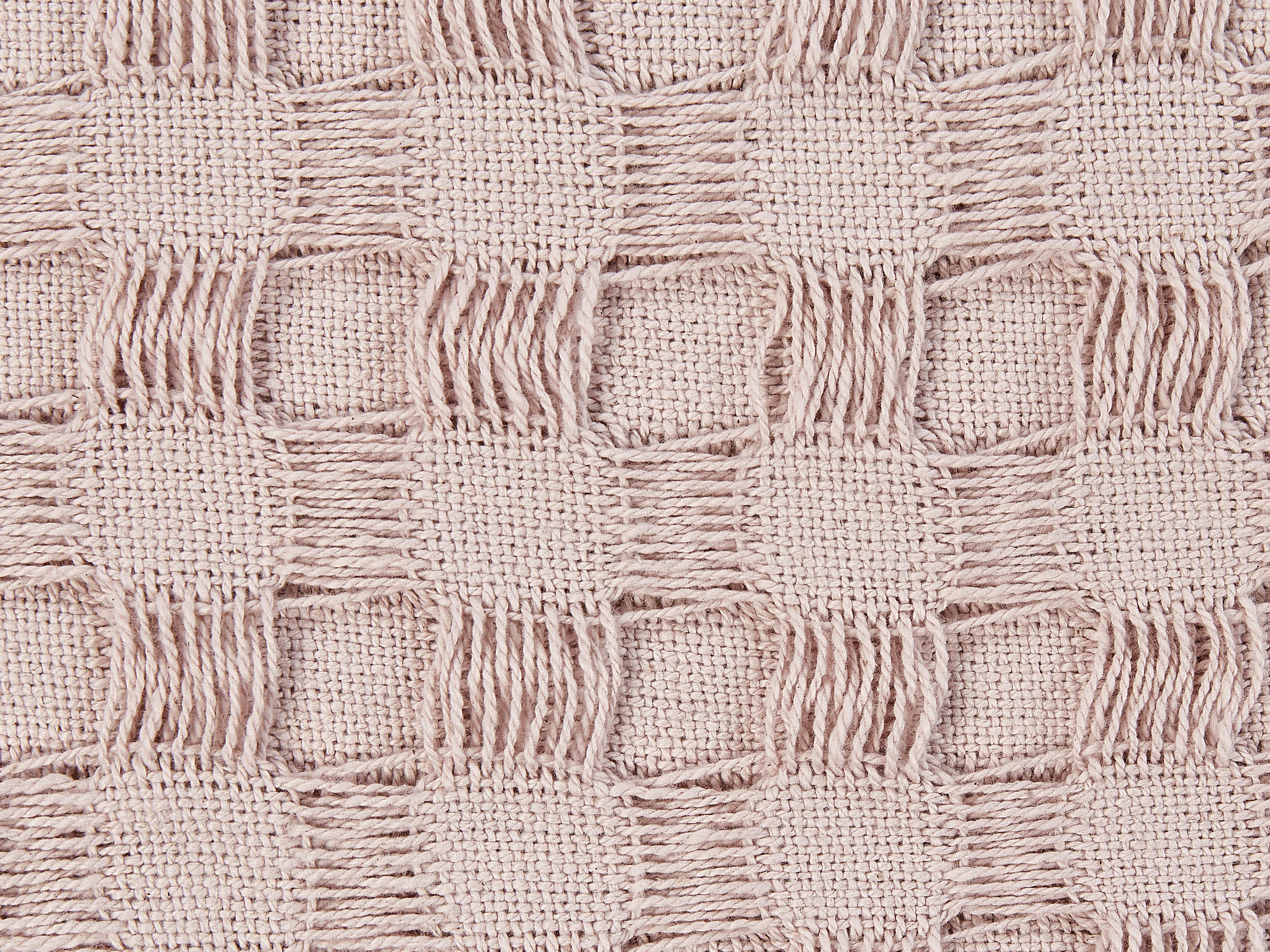 Sprei BERE Katoen 220 x 240 cm Pastelroze