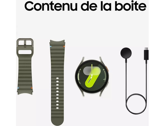 SAMSUNG - Montre connectée GPS Galaxy Watch7 44mm Bluetooth vert SM-L310NZGAXEF