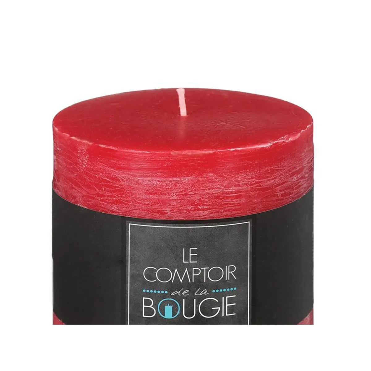 Atmosphera, Createur D'Interieur Bougie Cylindrique Atmosphera - Ø 10 x H 10 cm - Rouge