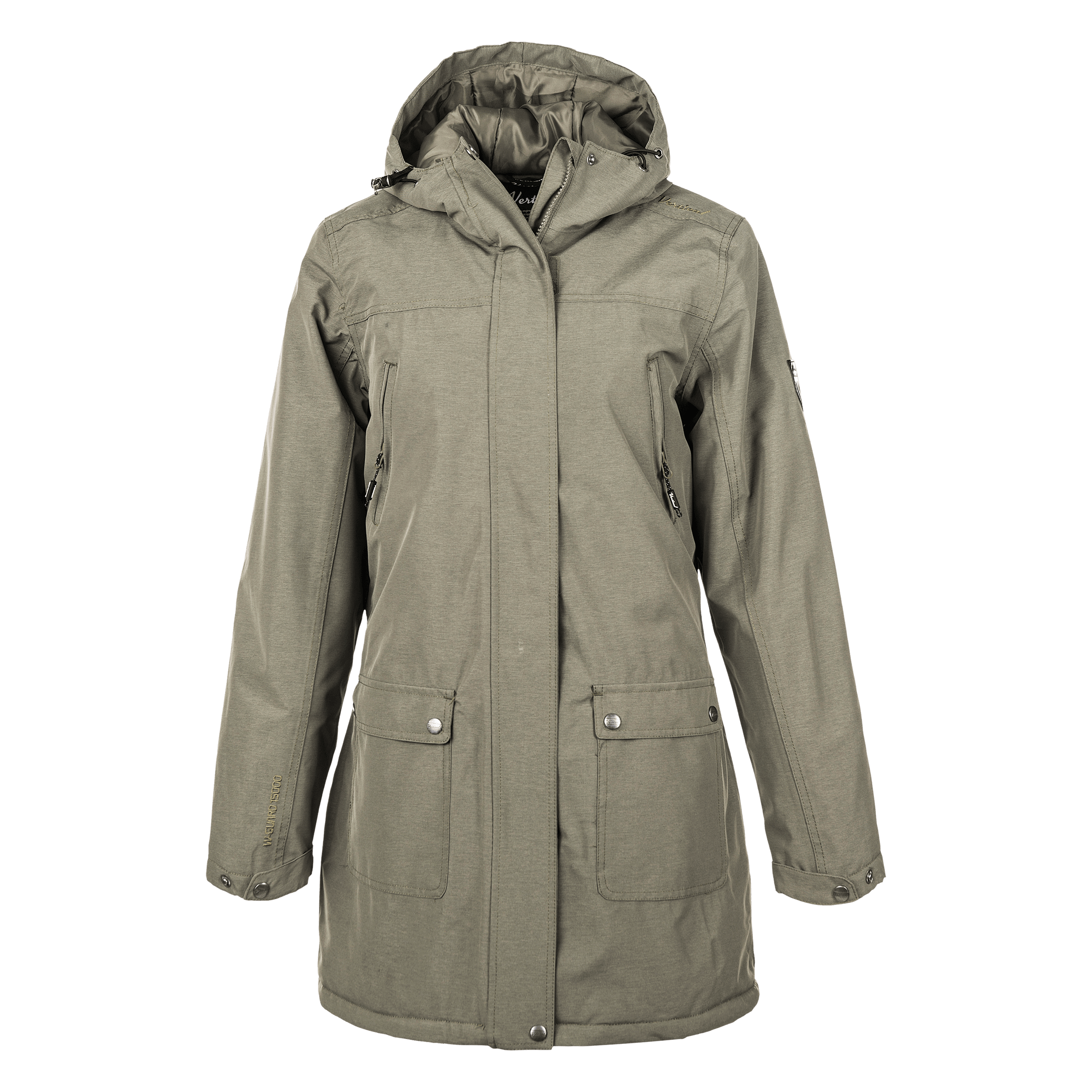Vertical Bak W Long Parka Jacket W-Guard 15000 - Jakke
