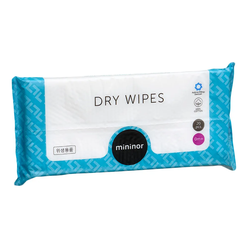 Mininor Dry Wipes - 20 stk