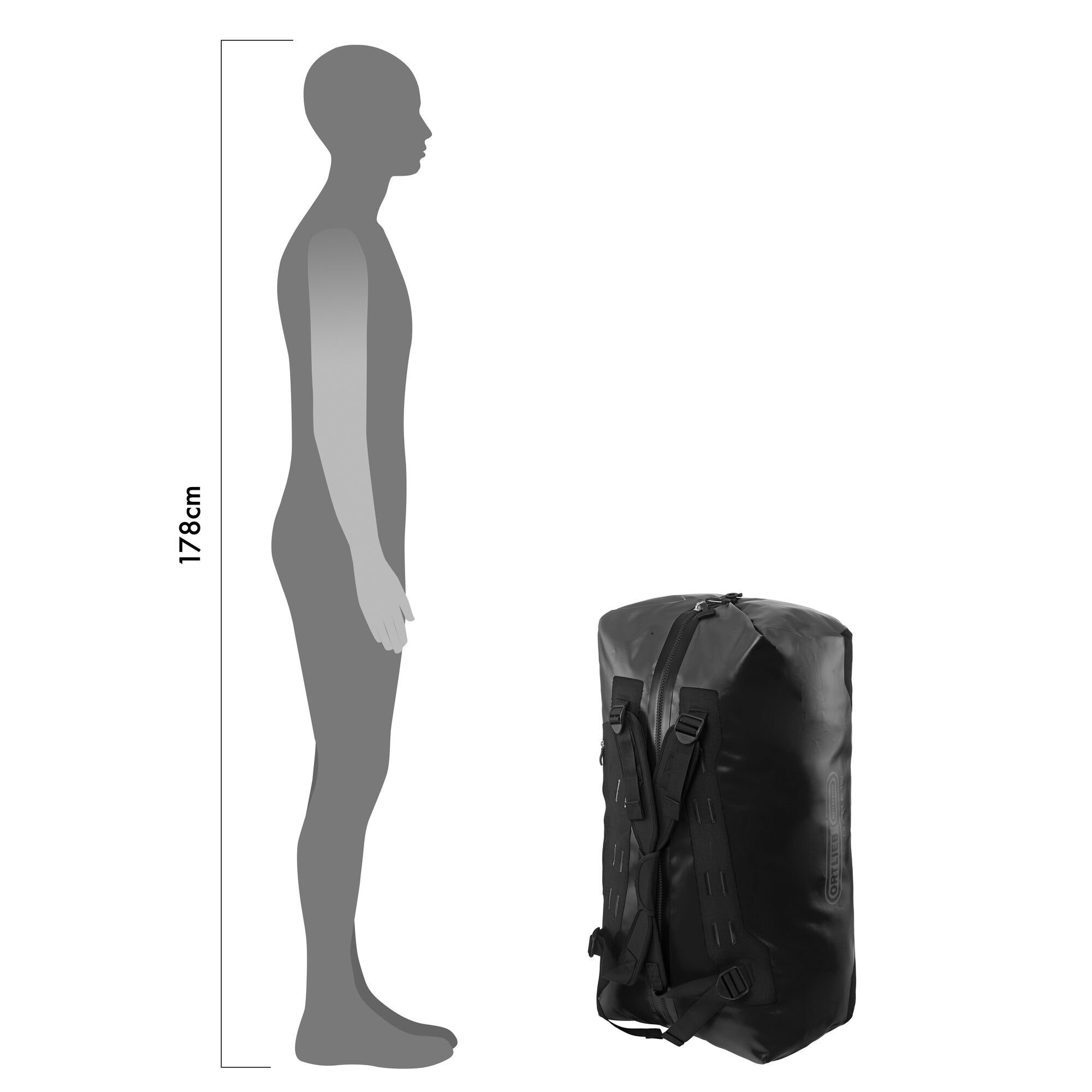 Ortlieb Duffle 110l Reisetasche schwarz