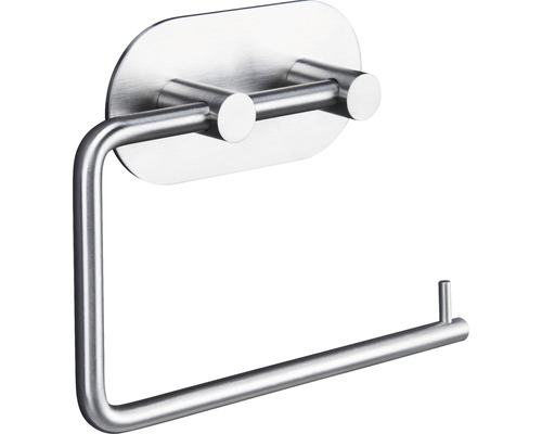 form&style zelfklevende toiletrolhouder, rond, roestvrij staal