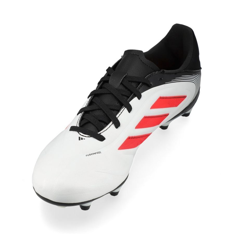 adidas Copa Pure League III FG/AG Pure Victory - Blanc/Lucid Red/Noir