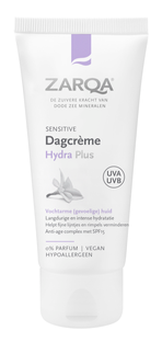 Zarqa Sensitive Dagcrème Hydra Plus 0% Parfum SPF15 50ML