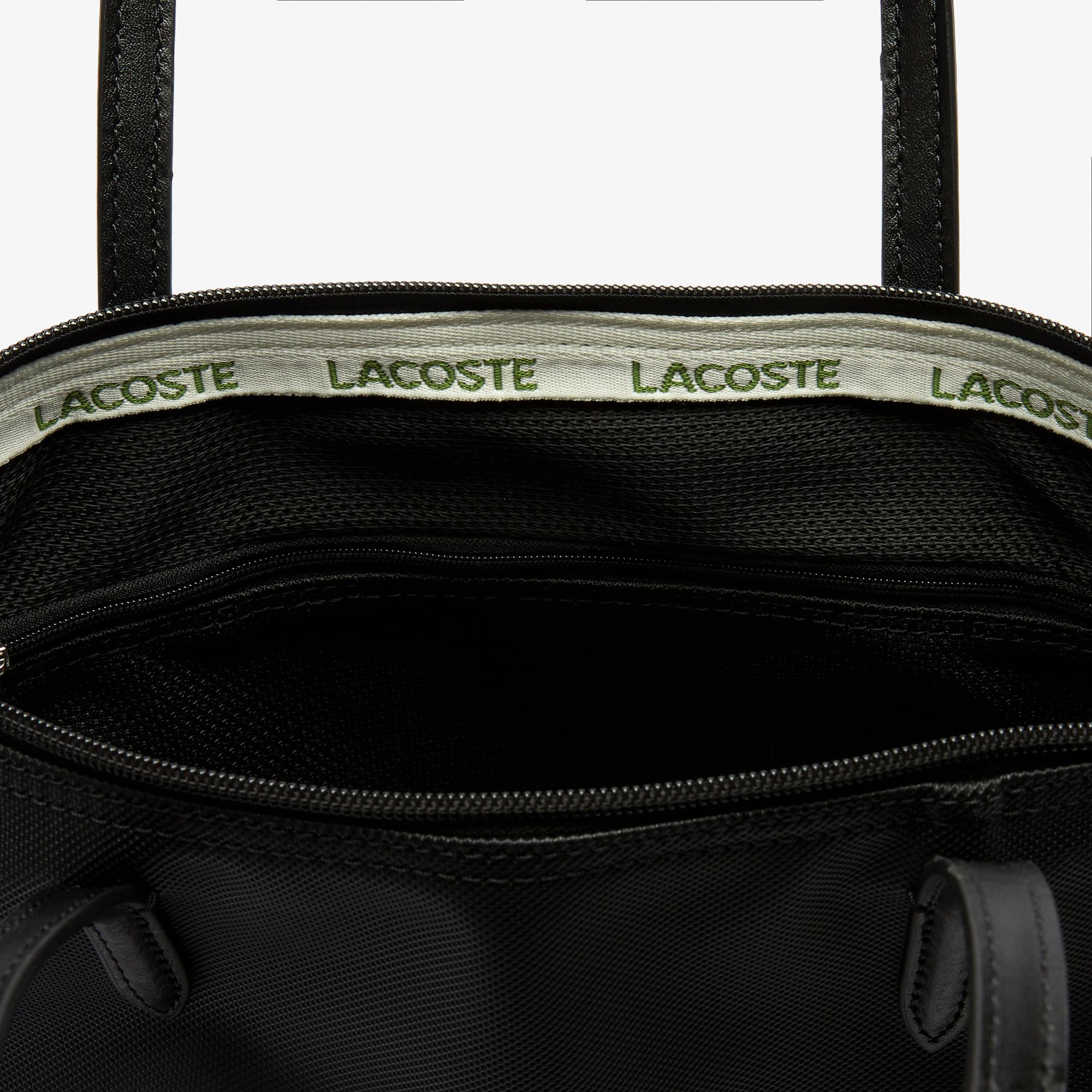 Petit sac cabas zippé L.12.12 Concept uni Sacs à main & Cabas - Noir - Lacoste - Femme
