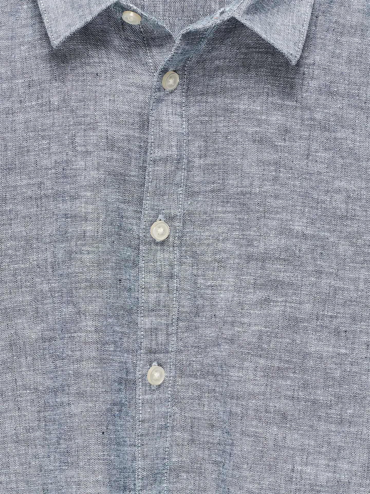 Caiden Life Short Sleeve Solid Linen Shirt Woven