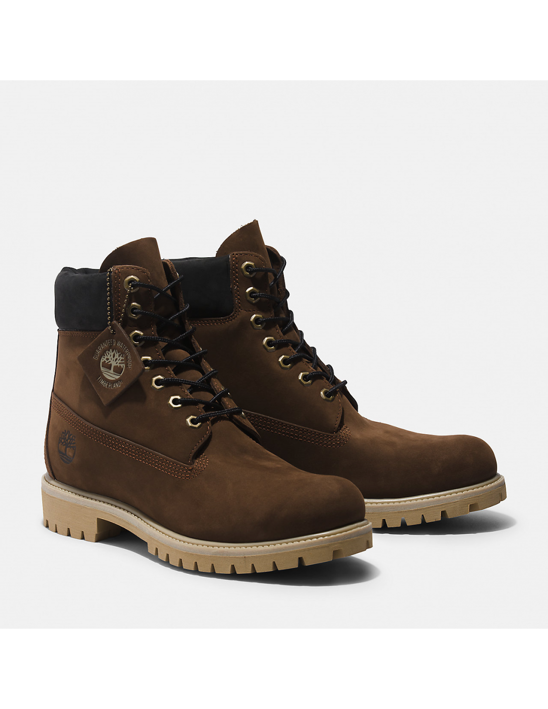 timberland chaussure de ville homme cuir marron 6 inch premium boot