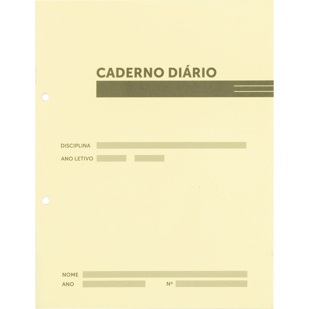 Caderno Diário Quadriculado 40 folhas Note!